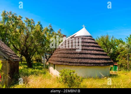 Typical Camargue house, Provence, France Stock Photo
