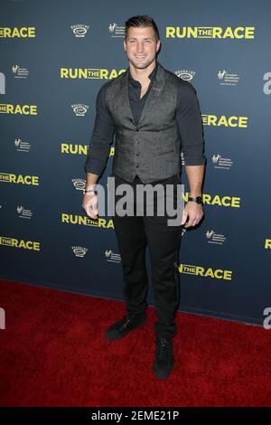 Robby Tebow attends the Premiere Of Roadside Attractions Run The Race  held at the Egyptian Theatre on February 11, 2019 in Los Angeles,  California, United States. (Photo by Art Garcia/Sipa USA Stock