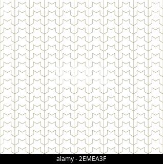 Seamless geometric pattern . Brown and white colors. Stock Vector