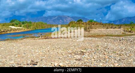 Babai River, Royal Bardia National Park, Bardiya National Park, Nepal, Asia Stock Photo