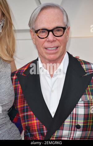 Tommy Hilfiger walking on the red carpet at the 91st Academy Awards ...