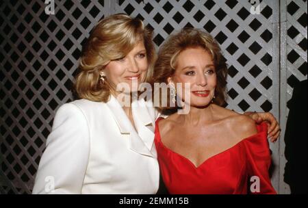 Diane Sawyer 1990 Credit: Ralph Dominguez/MediaPunch Stock Photo - Alamy