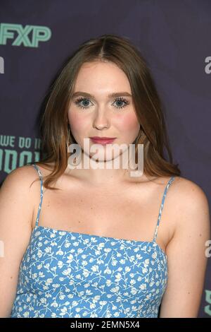 actor Veronika Slowikowska attends FX's "What We Do In the Shadows" on