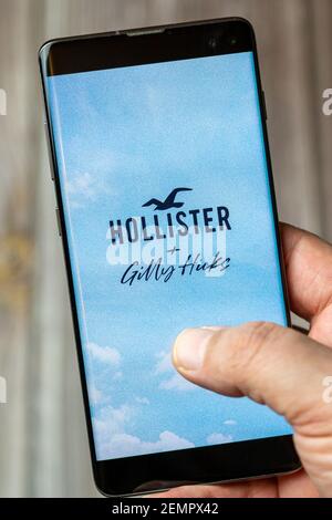 Hollister app sales