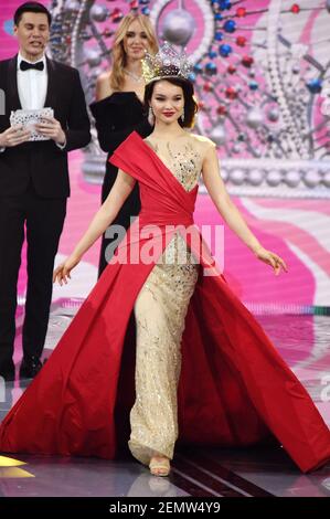 Miss Russia Yulia Polyachikhina In Her Evening Gown During The Miss Universe 18 Preliminary Round In Bangkok Thailand December 13 18 Reuters Athit Perawongmetha Stock Photo Alamy