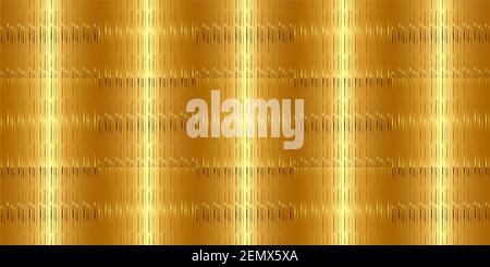 Gold texture for background. Abstract pattern of golden gradient and shiny lines and strokes. For festive decoration of packaging, logo or wallpaper. Stock Photo