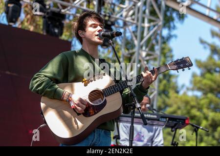 Alec Benjamin during the BottleRock Music Festival on May, 24 2019, in Napa, California (Photo by Daniel DeSlover/Sipa USA)