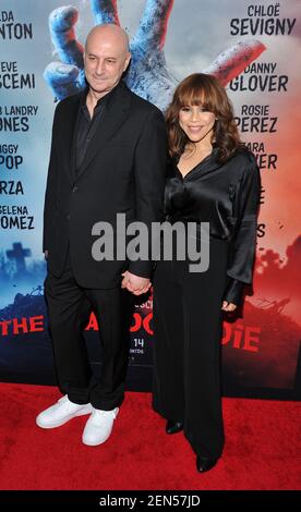 L-R: Eric Haze and actress Rosie Perez attend the NY premiere of The