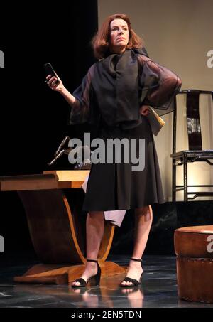 Actress Ioanna Kimbook is pictured during a photocall for Bitter Wheat