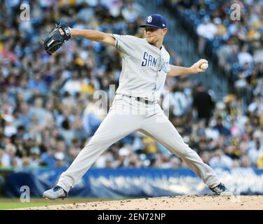 June 21, 2019: San Diego Padres shortstop Manny Machado (13) runs the bases  after hitting a home run against the San Diego Padres in their game in  Pittsburgh, Pennsylvania. Brent Clark/(Photo by