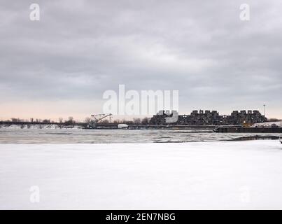 Habitat 67 Complex in Montreal, Canada Stock Photo