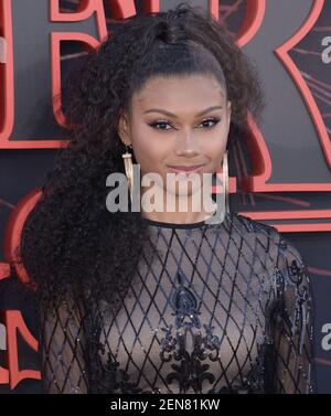 Sierra Capri at the world premiere of Season 3 of the Netflix TV series