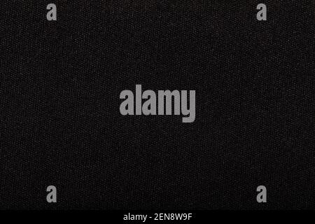 dark black woolen fabric texture. Useful as background for design-works Stock Photo