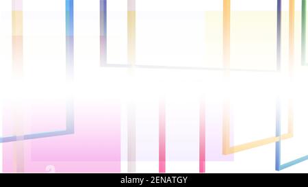 abstract background with colorful lines and light Stock Photo