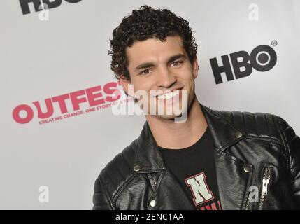 Joshua Diaz arrives at the 2019 Outfest Los Angeles LGBTQ Film Festival ...