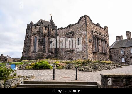 Exterior of Scottish National War Memorial at Edinburgh Castle, Edinburgh, Scotland, UK Stock Photo