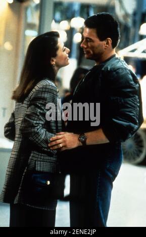Jean-Claude Van Damme & Mia Sara Film Timecop (1994) Characters: Max