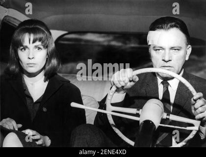 The Spy Who Came In from the Cold  Year : 1965 UK Director : Martin Ritt Richard Burton, Claire Bloom Stock Photo