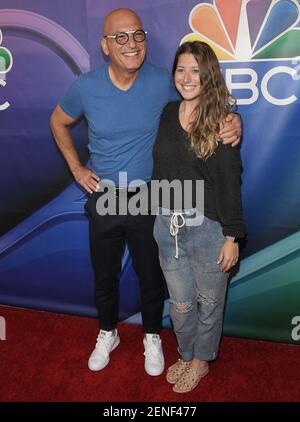 (L-R) Howie Mandel and Daughter Jackie Shultz at the 2019 NBC Summer ...