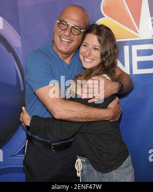 (L-R) Howie Mandel and Daughter Jackie Shultz at the 2019 NBC Summer ...