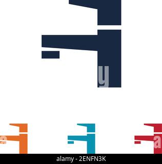 Faucets icons,Water tap icon. Vector illustration design Stock Vector