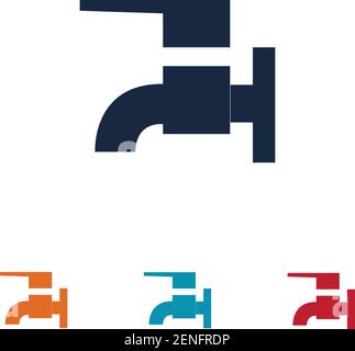 Faucets icons,Water tap icon. Vector illustration design Stock Vector