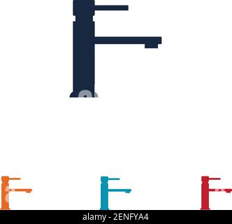 Faucets icons,Water tap icon. Vector illustration design Stock Vector