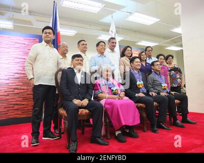 Manila Mayor Isko Moreno Cabinet Secretary Karlo Nograles Secretary Of Education Leonor Briones With The Directors Of Different Branches Of Government Agencies Attend The 132nd Anniversary Manila Mayor Francisco Isko Moreno Domagoso Graced