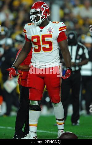 August 17th, 2019: Chris Jones #95 during the Pittsburgh Steelers