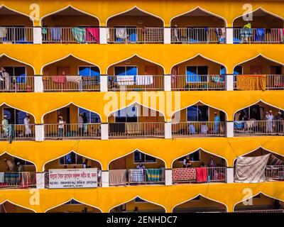 Barishal, Bangladesh. 26th Feb, 2021. A local muslim madrasha in Barishal, Bangladesh, where young boys from age 6 to 18 starts their Islamic education. Credit: Mustasinur Rahman Alvi/ZUMA Wire/Alamy Live News Stock Photo