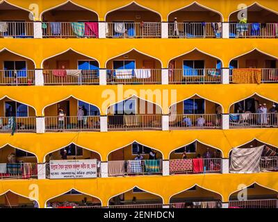 Barishal, Bangladesh. 26th Feb, 2021. A local muslim madrasha in Barishal, Bangladesh, where young boys from age 6 to 18 starts their Islamic education. Credit: Mustasinur Rahman Alvi/ZUMA Wire/Alamy Live News Stock Photo