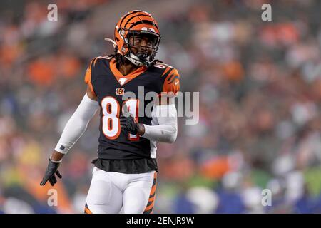 Cincinnati Bengals wide receiver Ventell Bryant (81) after an NFL football  preseason game between the Indianapolis