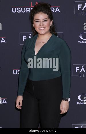 Macarena Oz poses for photos during a red carpet of premiere &lsquo;La
