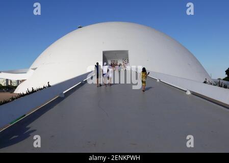 Museu National da República in Brasília Stock Photo