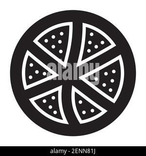 Tomatoes / tomato flat vector icon for apps and websites Stock Vector