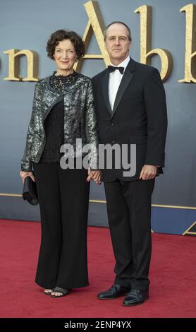 Olwen May and Kevin Doyle attend the World Premiere Of Downton Abbey at ...