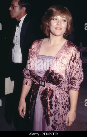 Donna Pescow at the Men's Fashion Association of America's 1982 American Image Awards on October 25, 1982 at Sheraton Centre in New York City. Credit: Ralph Dominguez/MediaPunch Stock Photo