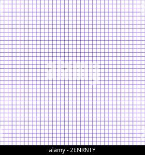Grid paper. Abstract squared background with color graph. Geometric pattern for school, wallpaper, textures, notebook. Lined blank on transparent Stock Vector