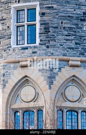 Historic castle of Casa Loma, Gothic Revival style mansion, garden, and ...