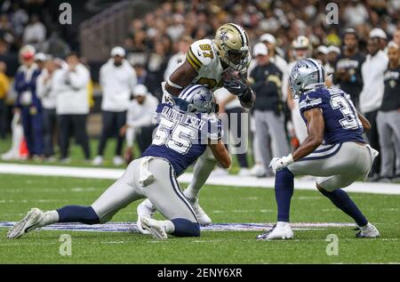 September 8, 2019: Dallas Cowboys tight end Blake Jarwin (89) catches a  pass and runs for a 28 yard touchdown during the first half of the NFL  football game between the New