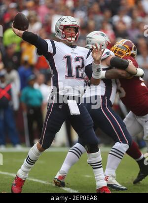 AFC East: New England Patriots — Quarterback Tom Brady (12) drops back to  pass against the San Diego Chargers during the fourth quarter at Qualcomm  Stadium on Dec. 7, 2014. (Jake Roth-USA