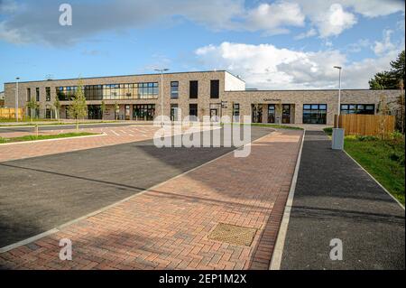 general-view-of-tullibody-south-campus-with-signs-and-directions-to