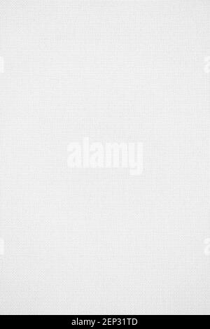 Close up white background plate with textile texture detail on it. Stock Photo