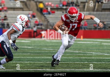 Illinois at Rutgers - 11/14/2020 - Image 15: Nov 14, 2020; Piscataway, New  Jersey, USA; Rutgers Scarlet Knights wide receiver Isaiah Washington (83)  is tackled by Illinois Fighting Illini defensive back Nate