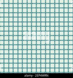 Knit texture weaving pattern in blue and white color Stock Vector