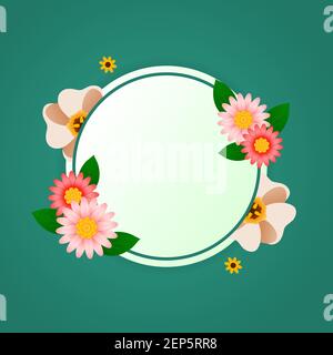 spring season illustration vector Stock Vector
