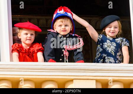 Prince Jacques And Princess Gabriella Of Monac And Niece Kaia Rose ...