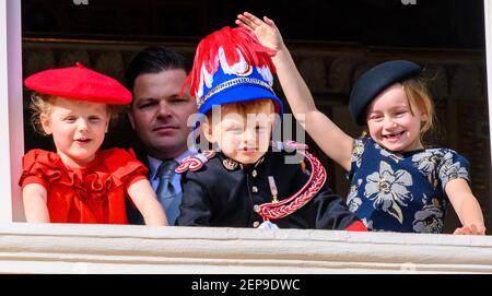 Prince Jacques And Princess Gabriella Of Monac And Niece Kaia Rose ...