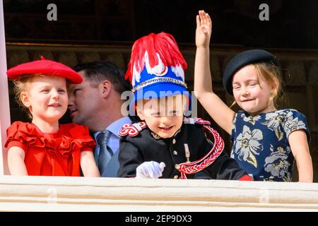 Prince Jacques And Princess Gabriella Of Monac And Niece Kaia Rose ...