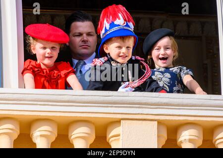 Prince Jacques And Princess Gabriella Of Monac And Niece Kaia Rose ...